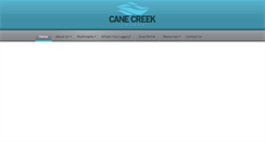 Desktop Screenshot of canecreekchurch.org